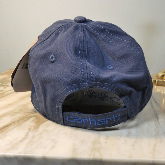 👍 HOST PICK! 👍 NWT Carhartt Adjustable Baseball Hat Cap - Washed Blue - Picture 3 of 3